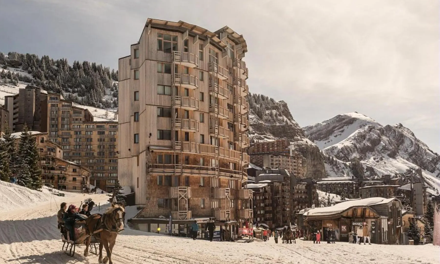 Apartment Residence Les Fontaines Blanches - Maeva Home - Studio 4 Personnes Budget Mae-3635 Morzine